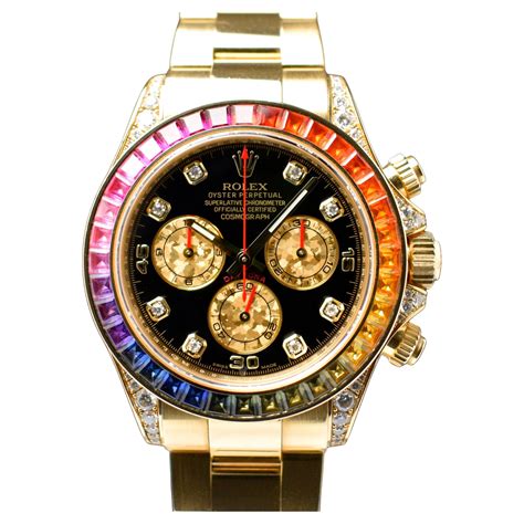 daytona rolex gold diamond originale|rolex daytona gold diamond bezel.